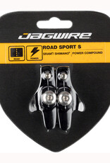 Jagwire Road Sport S Brake Pads w/Holders SRAM/Shimano Black