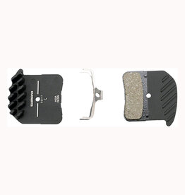 Shimano H03A-RF Disc Brake Pad and Spring - Resin Compound, Finned Alloy Back Plate, One Pair