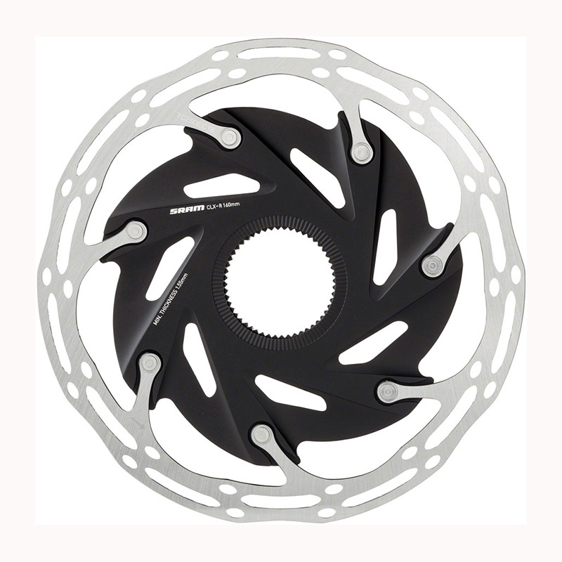 SRAM Centerline XR Disc Brake Rotor, Center Lock, Silver/Black