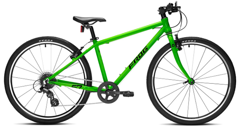 Frog Hybrid 67 Neon Green Bicycle Schwab Cycles