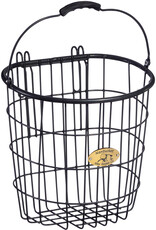 Nantucket Bike Basket Surfside Rear Wire D Pannier Basket - Grey