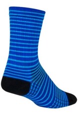 SockGuy SGX Compression  Royal Strips Sock