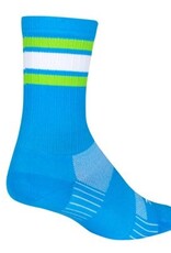 SockGuy SGX Compression Throwback Blue Sock