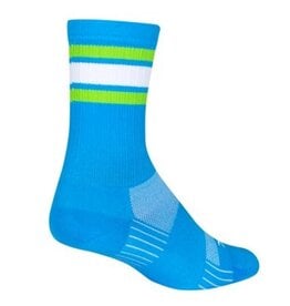 SockGuy SGX Compression Throwback Blue Sock