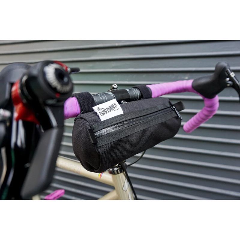 Road Runner Bags  Burrito Handlebar Bag, 1.3L, Black
