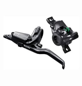 Magura MT C4 Disc Brake and Lever - Rear, Hydraulic, 2-Piston, Post Mount, Black