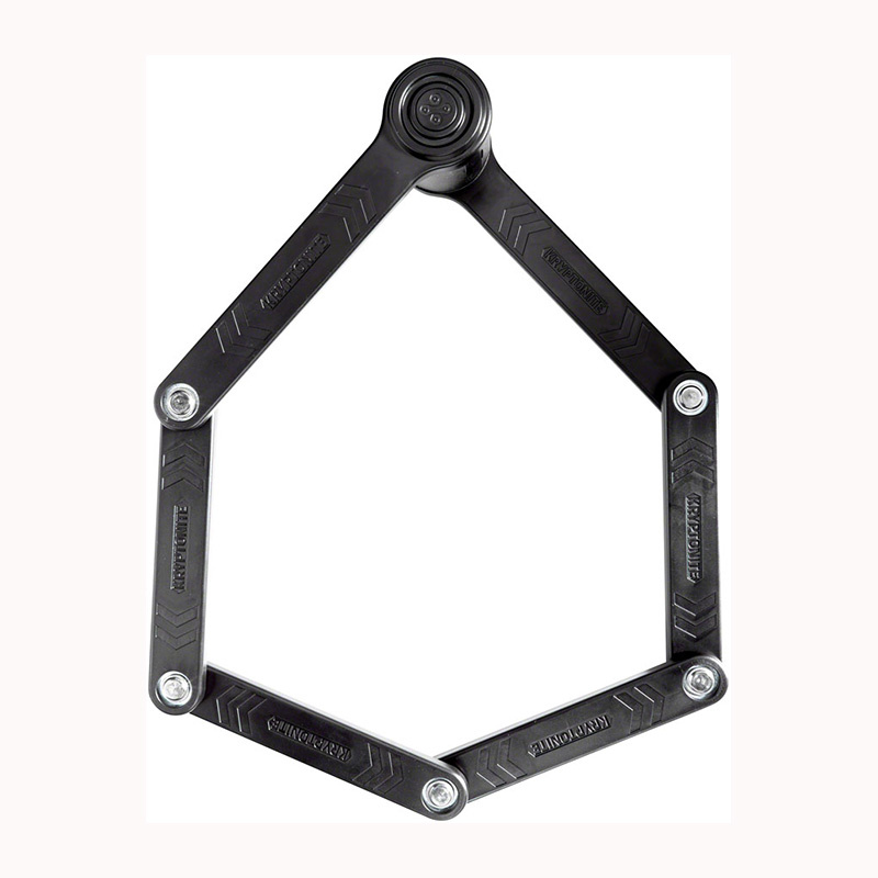 Kryptonite Keeper 585 Folding Lock: Black, 85cm, 3mm