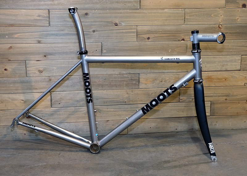 Moots Preowned VaMoots RSL Frame/Fork/Kinghdst/Post/Stem