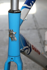 Guru Trilite Frame/Fork blue/white 57cm
