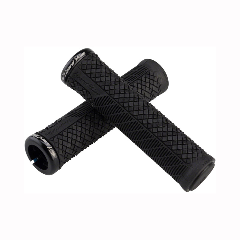 Lizard Skins Charger Evo Grips - Jet Black, Lock-On