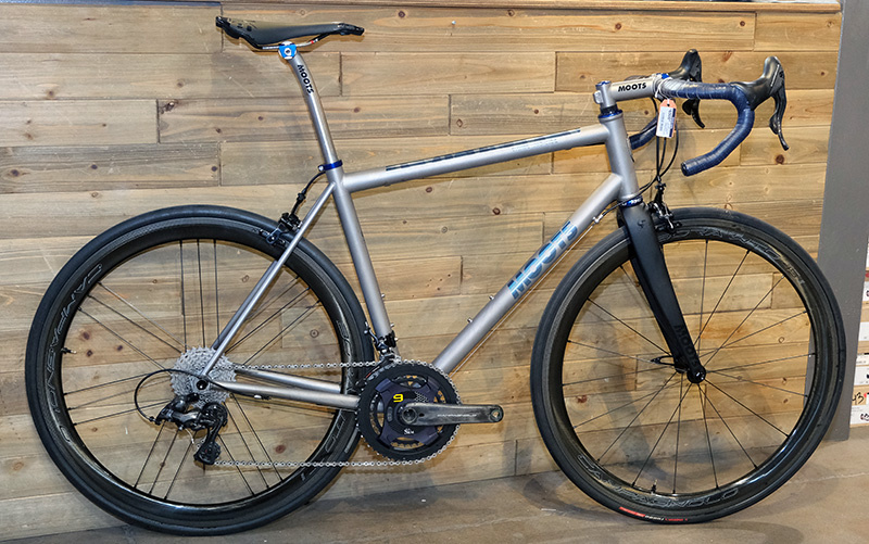 Moots Preowned RSL Campagnolo Super Record w/SRM Power/WTO 45 Bicycle