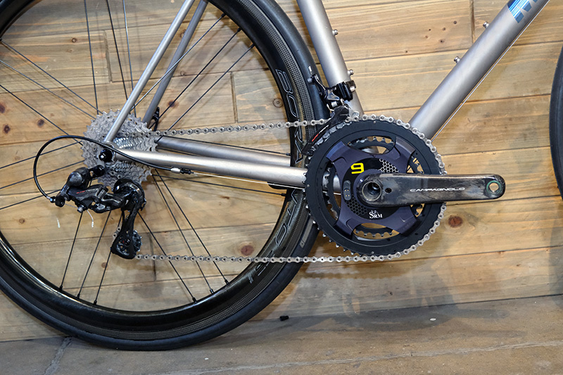 Moots Preowned RSL Campagnolo Super Record w/SRM Power/WTO 45 Bicycle