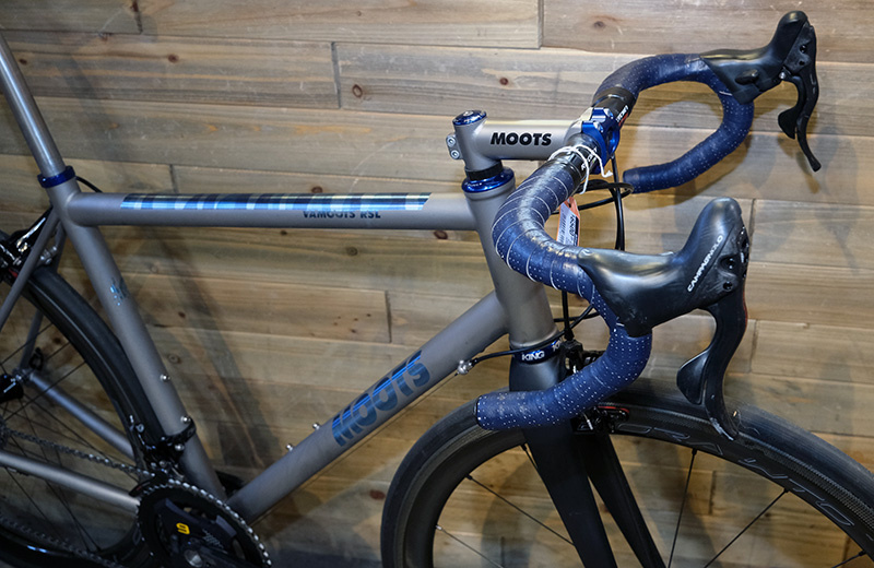 Moots Preowned RSL Campagnolo Super Record w/SRM Power/WTO 45 Bicycle