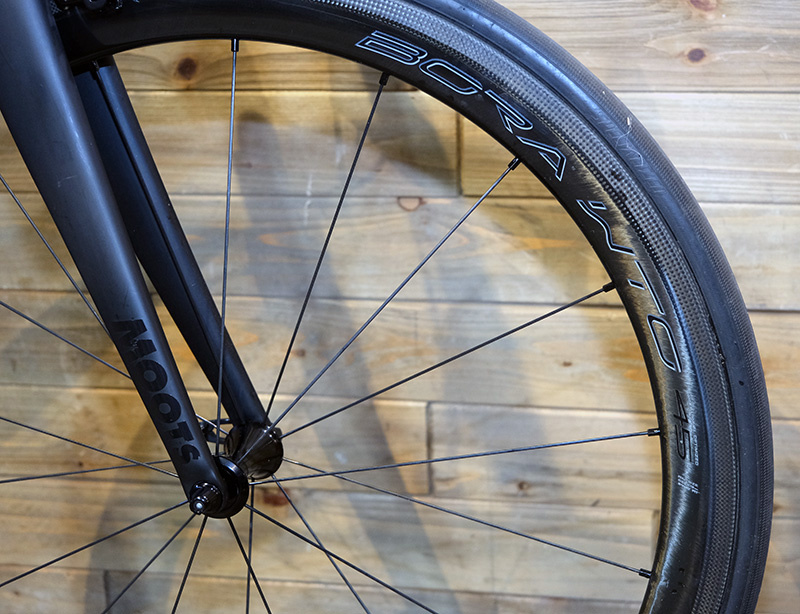 Moots Preowned RSL Campagnolo Super Record w/SRM Power/WTO 45 Bicycle