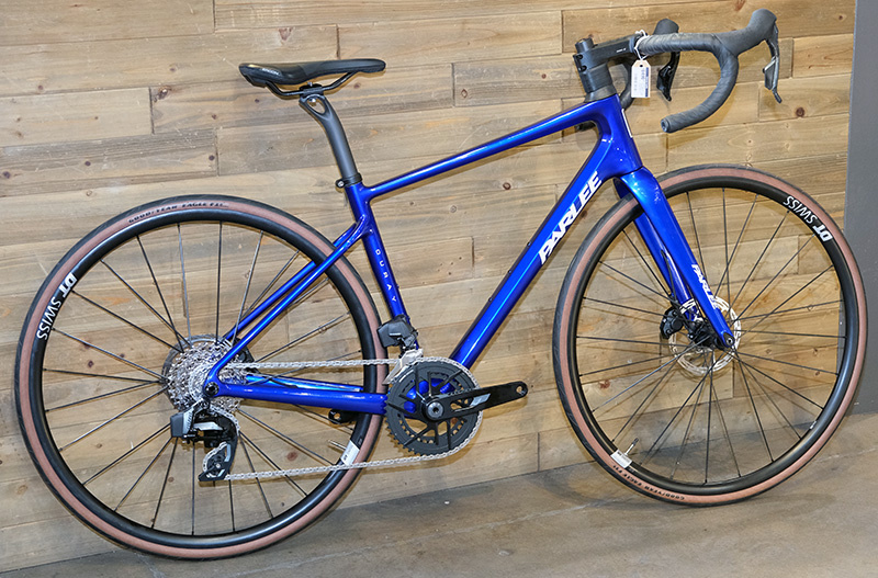 Parlee Parlee Ouray Sram Rival AXS/DT Swiss 1800 Bicycle w/Duo Cobalto Blue Paint Small