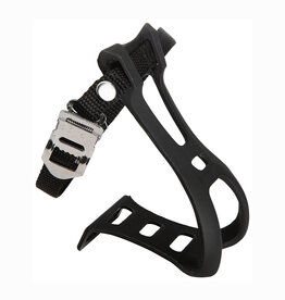 Dimension Toe Clip and Strap Set Black