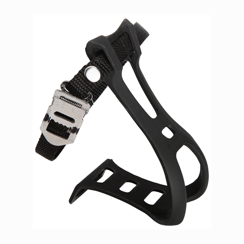 Dimension Toe Clip and Strap Set Black