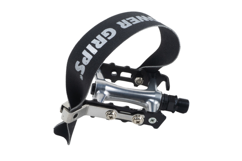 Power Grips Strap Set, Black, Pair