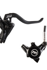 Magura MT4 Disc Brake and Lever - Front or Rear, Hydraulic, Flat Mount, Black