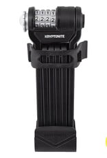 Kryptonite Keeper 585 Combo Folding Lock: Black, 85cm, 3mm