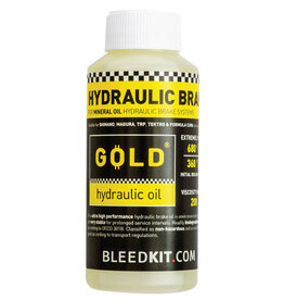 Bleedkit.com Mineral Oil Brake Fluid (Shimano) Gold - 100ml