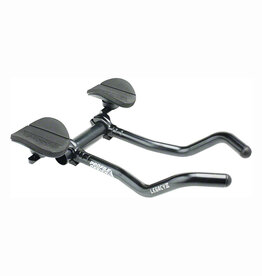 Profile Design Legacy II Aluminum Aerobar: with ZB Bracket and Venturi Armrest, Matte Black