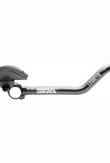 Profile Design Legacy II Aluminum Aerobar: with ZB Bracket and Venturi Armrest, Matte Black
