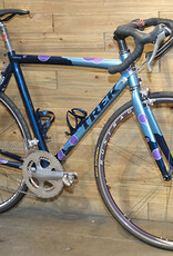 Trek Preowned OCLV Road Bicycle 54cm Blue Custom Paint