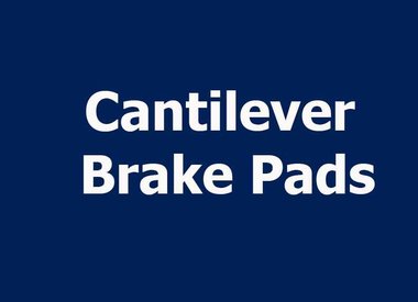 BRAKE PADS CANTILEVER/LINEAR PULL/THREADED