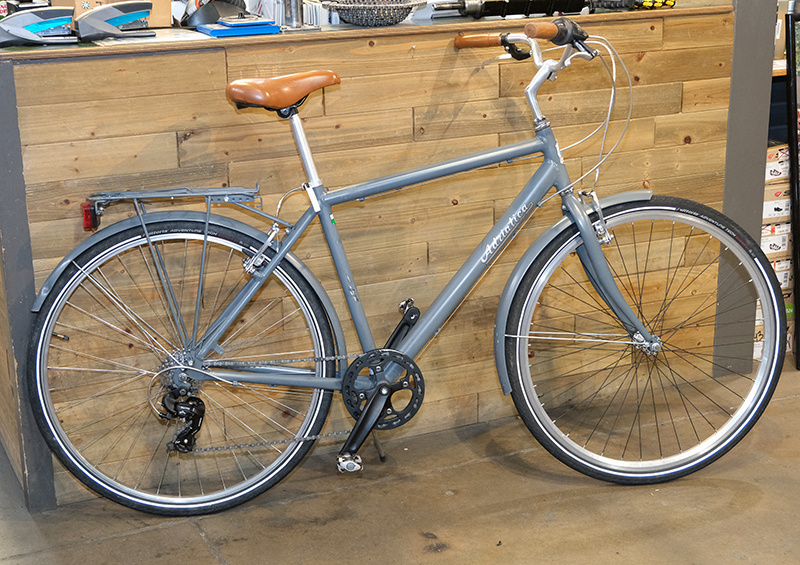 Adriatica Preownrd Retro Mens Bicycle 55cm Grey