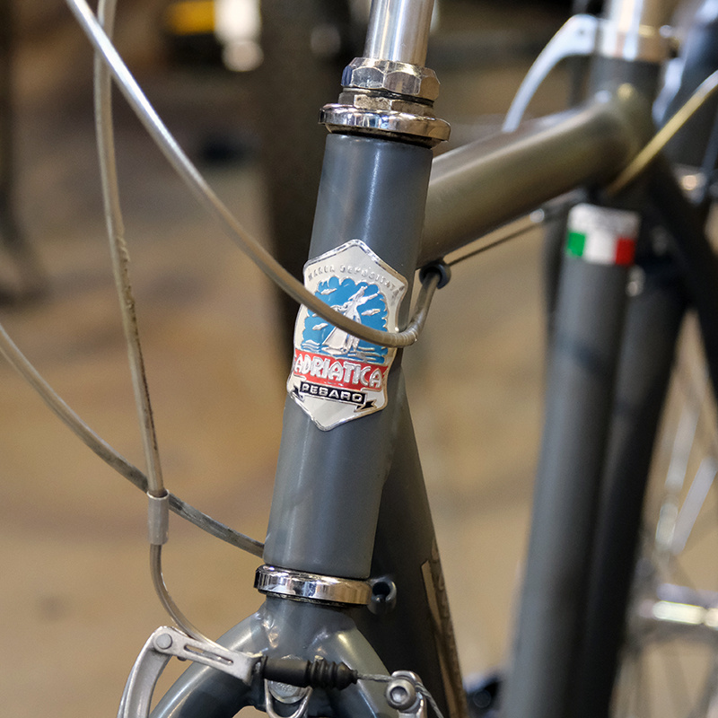 Adriatica Preownrd Retro Mens Bicycle 55cm Grey
