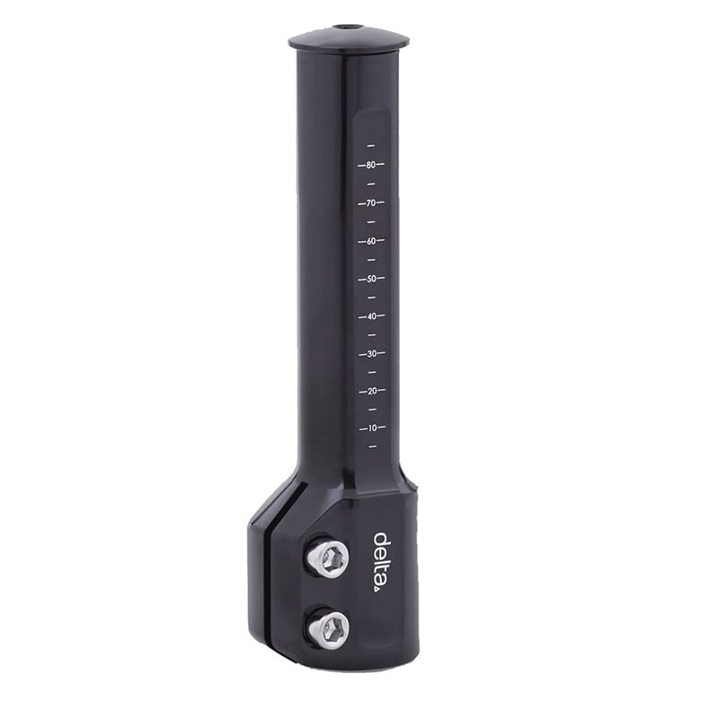 Delta Stem Riser Pro 1 1/8" Threadless, Black