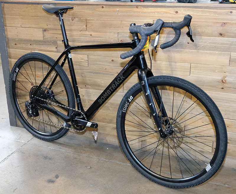 bombtrack EXT C Carbon Gravel Biicycle Sram Apex AXS 1x12spd  Large Black