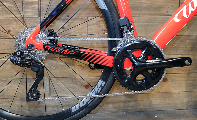 Wilier Cento 10SL Medium, Red Shimanp 105 Di2 12 speed Bicycle