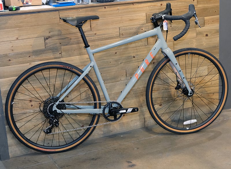 Pure Cycles Adventure  Custom Build AL Gravel Bicycle Agave Grey 53cm/Large