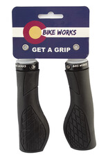 Bike Works Ergo Grips 130mm Lock On