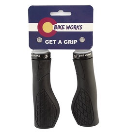 Bike Works Ergo Grips 130mm Lock On