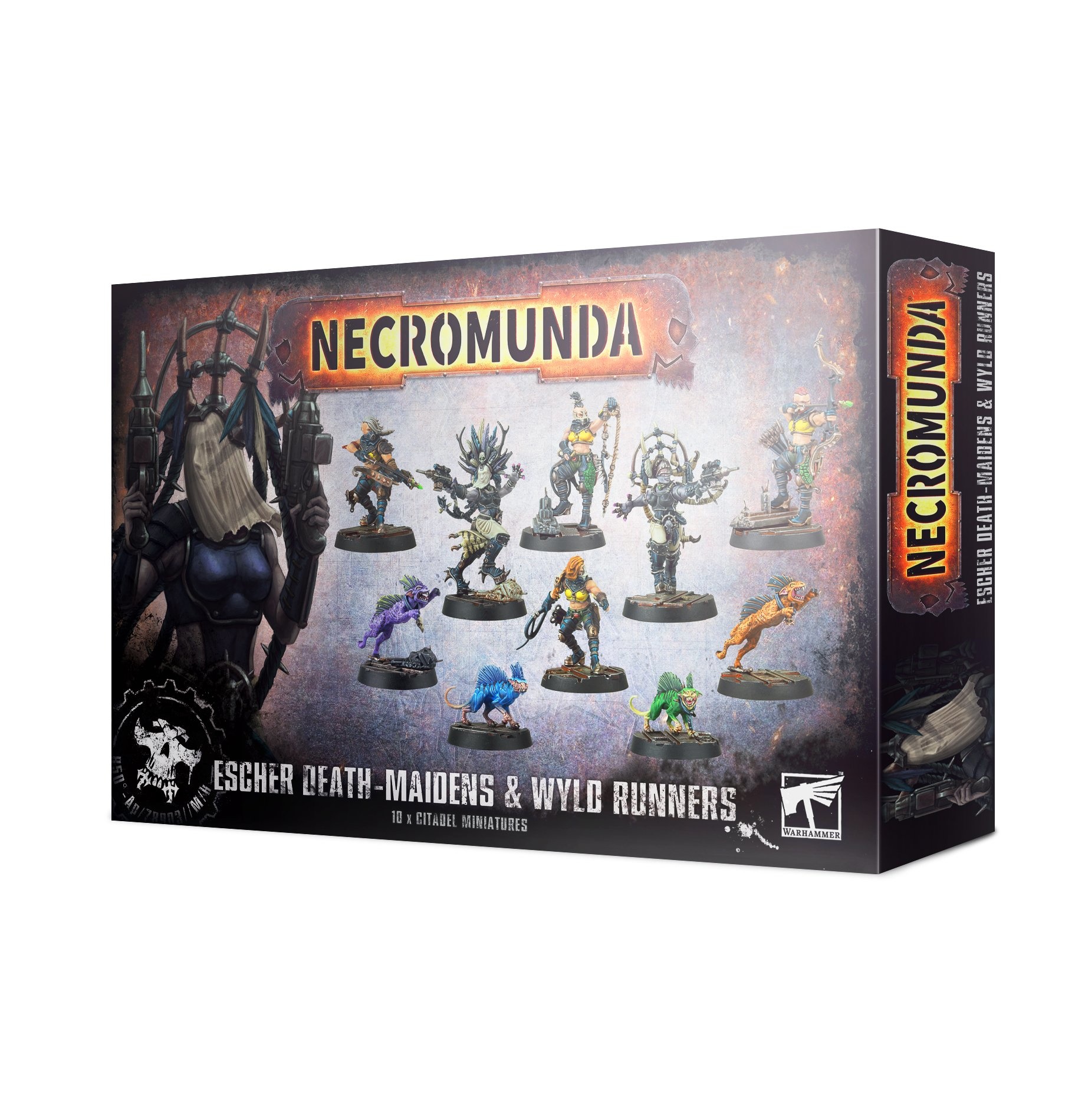 *NEW* Games Workshop Warhammer 40k Necromunda House Escher Death-Maiden Type 2