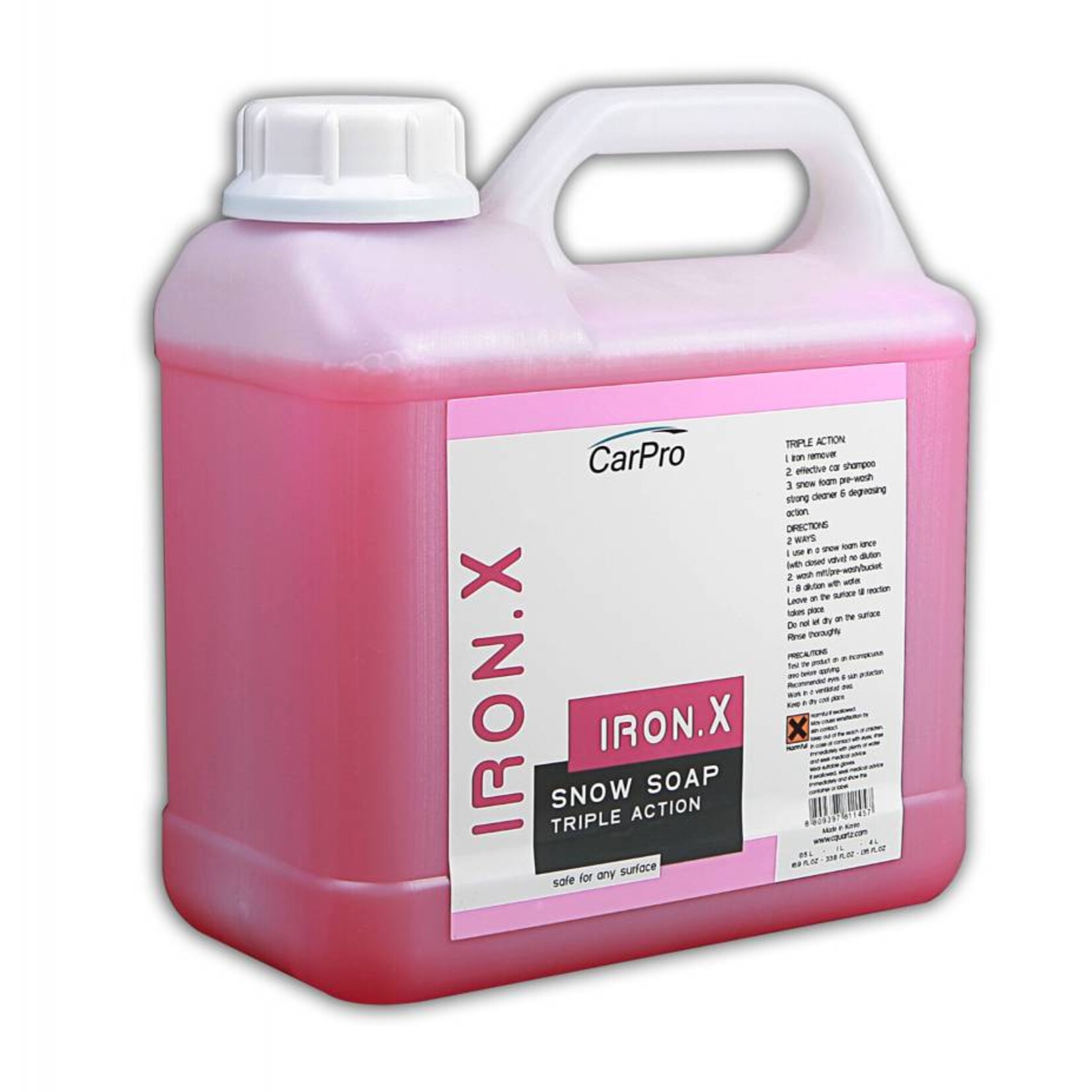 CarPro Iron X Snow Foam Soap 4000ml