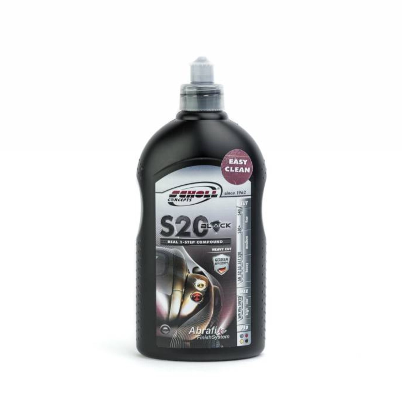 Scholl Concepts S20 Black One Step Compound 16 oz.