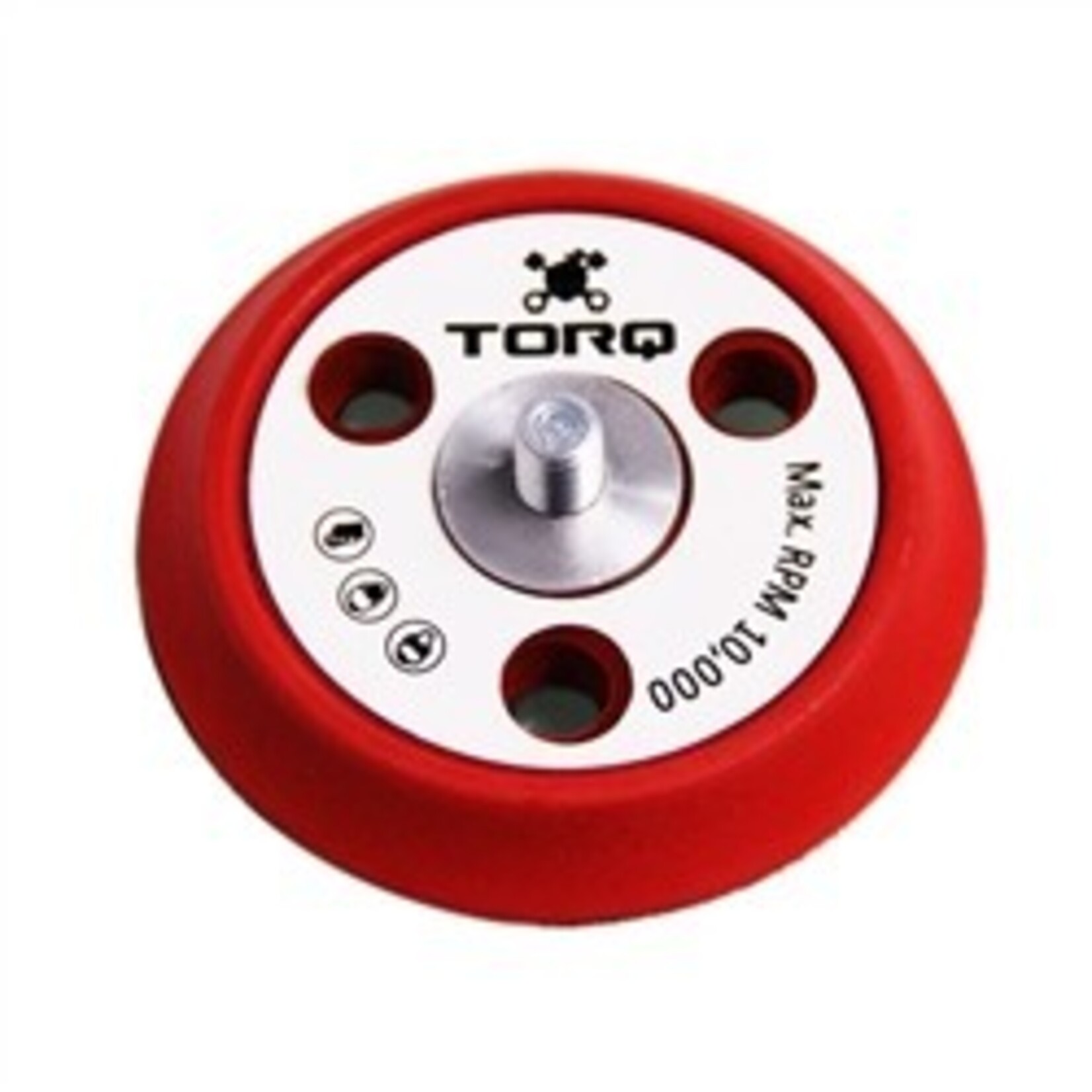 TORQ R5 Dual Action Red Backing Plate 3 in.
