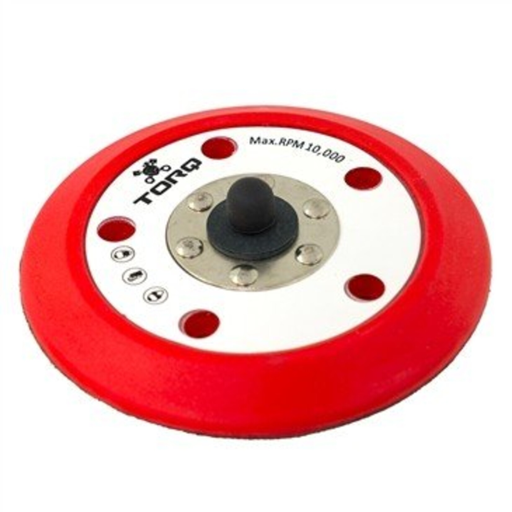 TORQ R5 Dual Action Red Backing Plate 5 in.