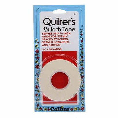 Collins Quilters Tape 1/4in x 24yds