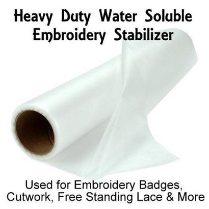 Badgemaster - Suitable for badges, freestanding lace etc. 15" x 10 yd Roll