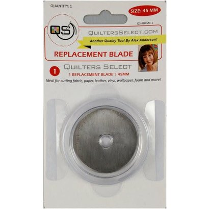 Quilters Select Rotary Cutter - 45mm Replacement Blade - 1 pack