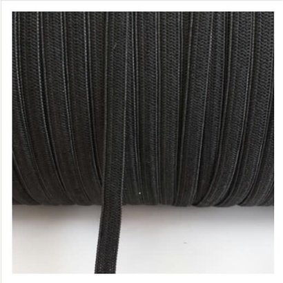 Black Elastic 1/4 inch - 20 yards