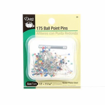 Checker Ball Point Pin Size 17 - 1 1/16in 175ct