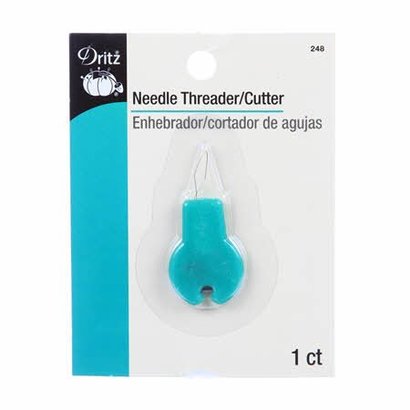 Checker Needle Threader with Cutter