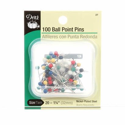 Checker Extra Long Ball Point Pin Size 20 - 1in 100ct