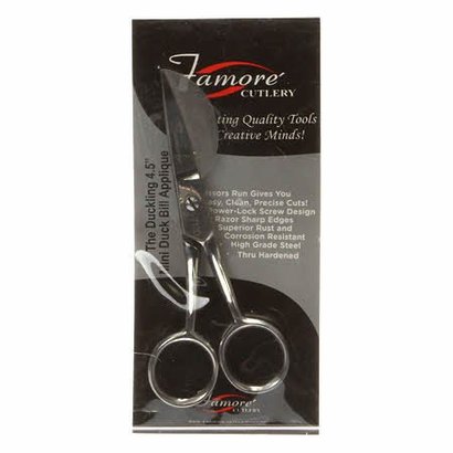 Checker Famore Duckbill Applique Scissor 4-1/2in
